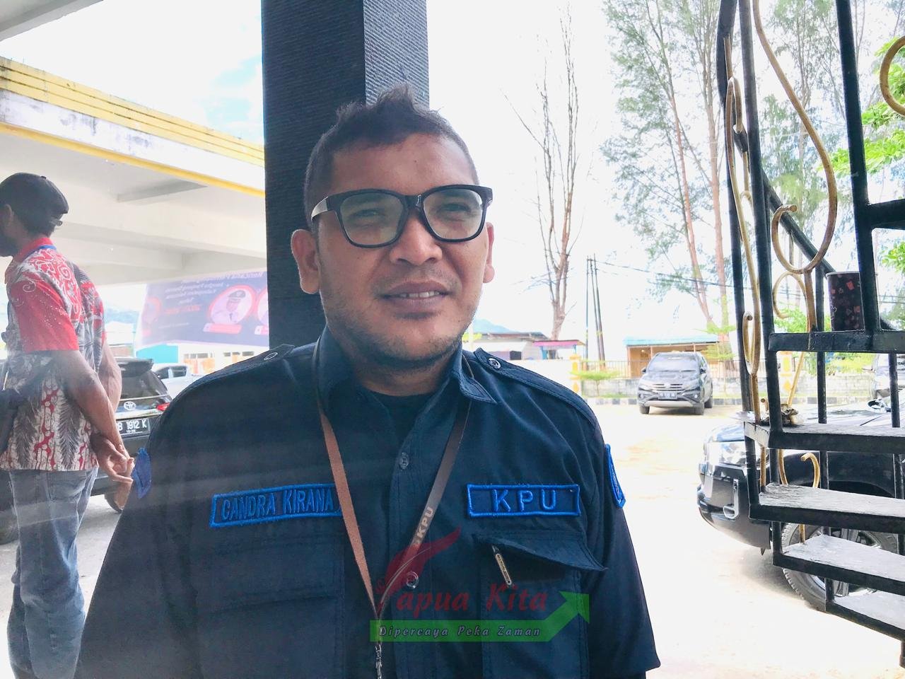 Ketua KPU Kabupaten Kaimana Chandra Kirana Ketua KPU Kabupaten Kaimana Chandra Kirana