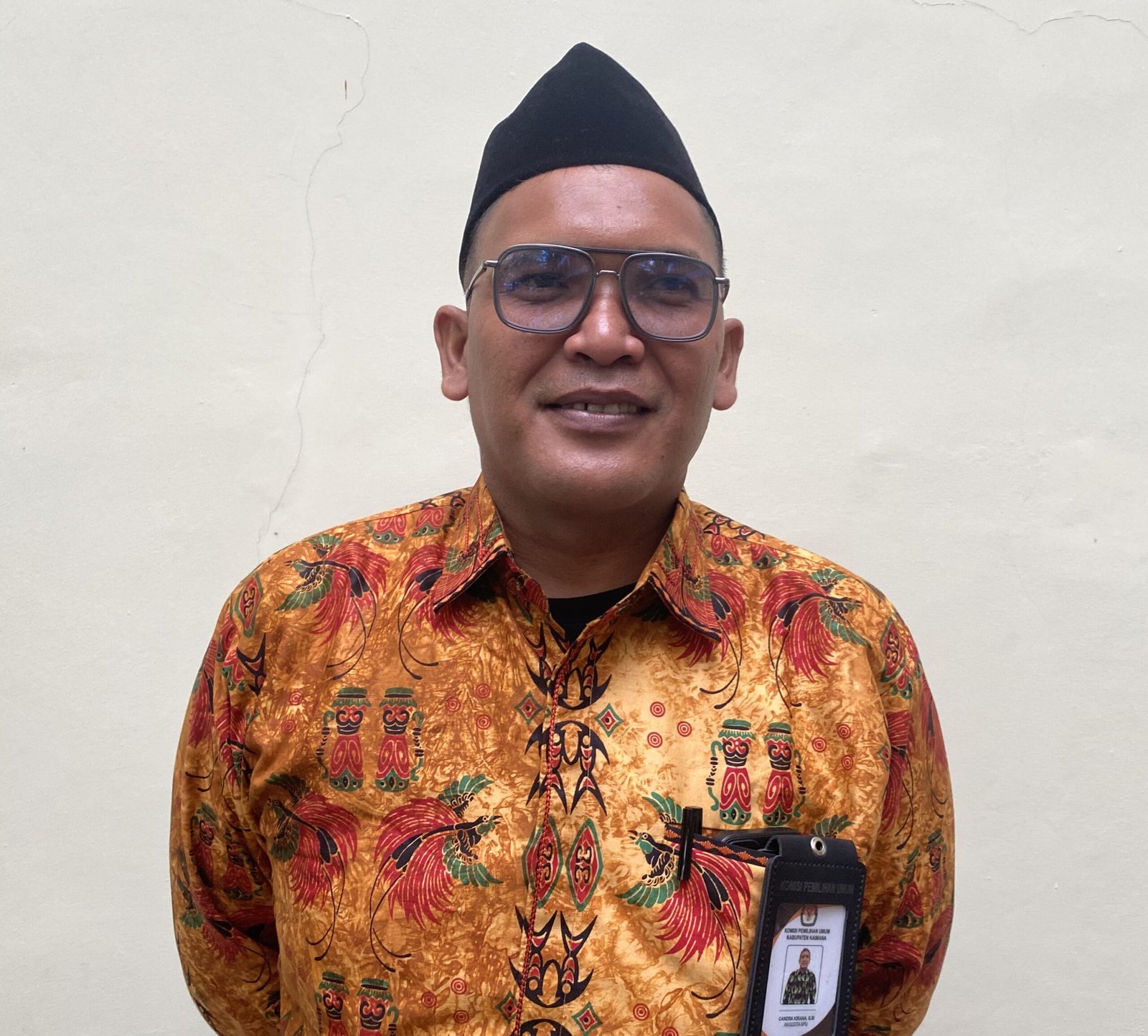 Ketua KPU Kaimana Candra Kirana