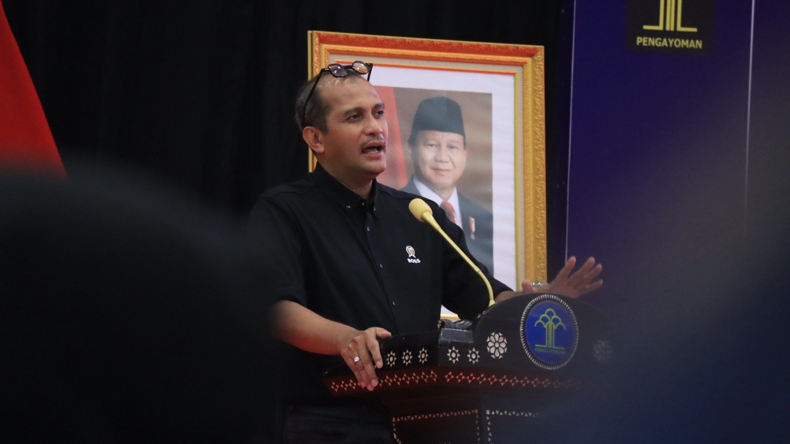 Wakil Menteri Hukum (Wamenkum), Edward Omar Sharif Hiariej
