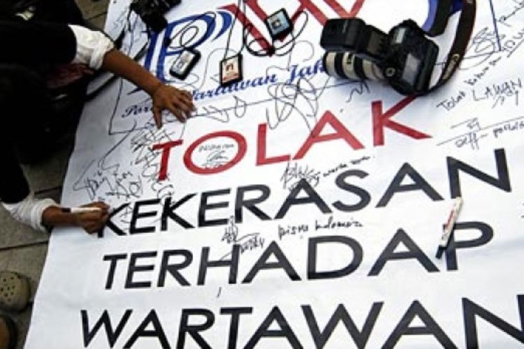 Kekerasan-Terhadap-Jurnalis. Foto : Istimewa