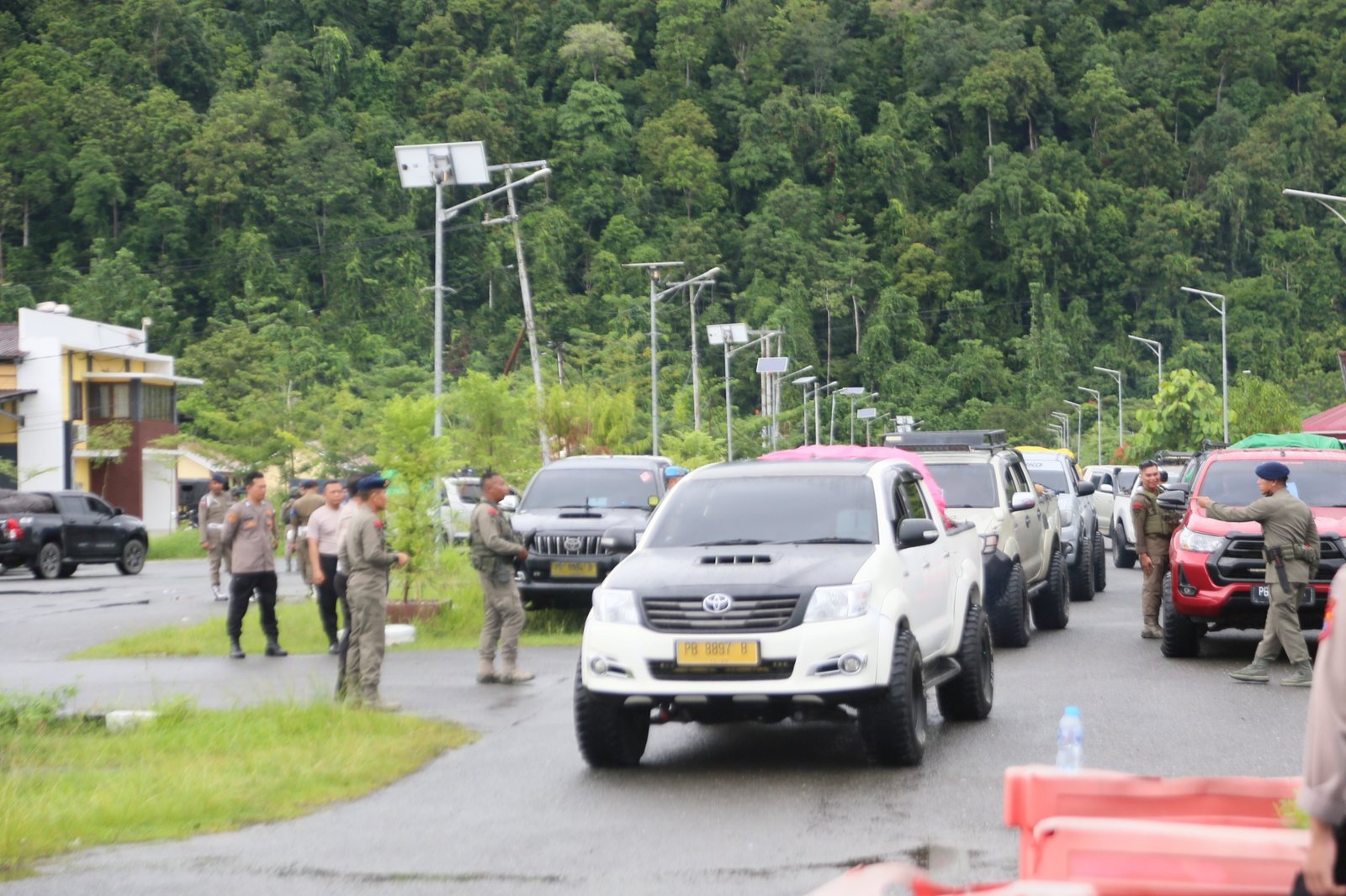 Persegesran pasukan Operasi Alpha Bravo Msokona 2025 yang berlangsung di Mapolda Papua Barat