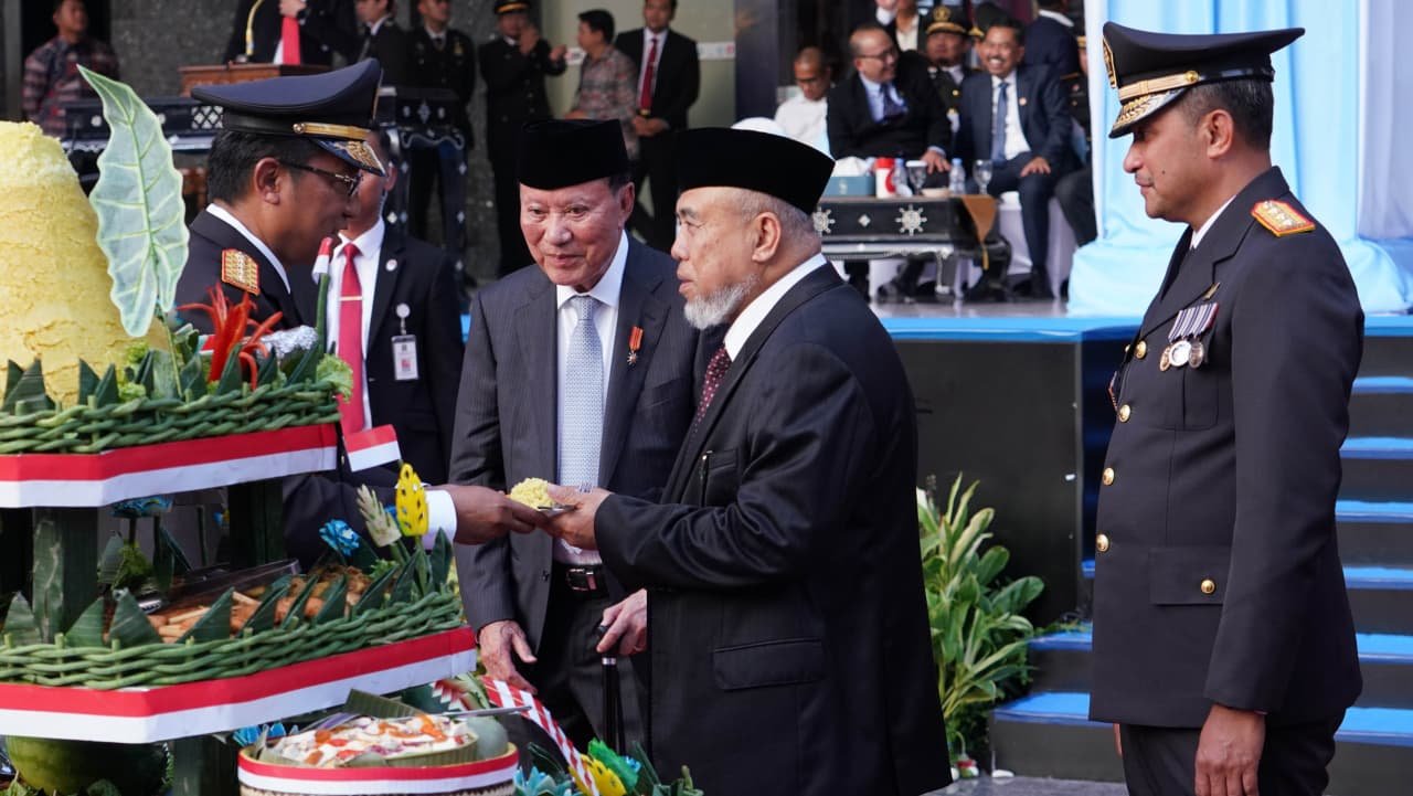 ucapara perayaan Puncak Perayaan HUT ke-80 Pengayoman yang berlangsung pada Jumat 22 Agustus 2025