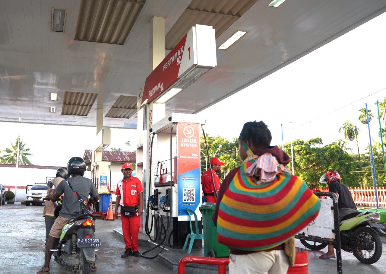 Pertamina Patra Niaga Regional Papua Maluku memastikan sarfas dan layanan aman pasca-gempa Nabire magnitudo 6.6, yang mengguncang Kabupaten Nabire, Papua Tengah.