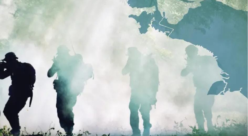 Ilustrasi personel TNI saat melaksanakan tugas