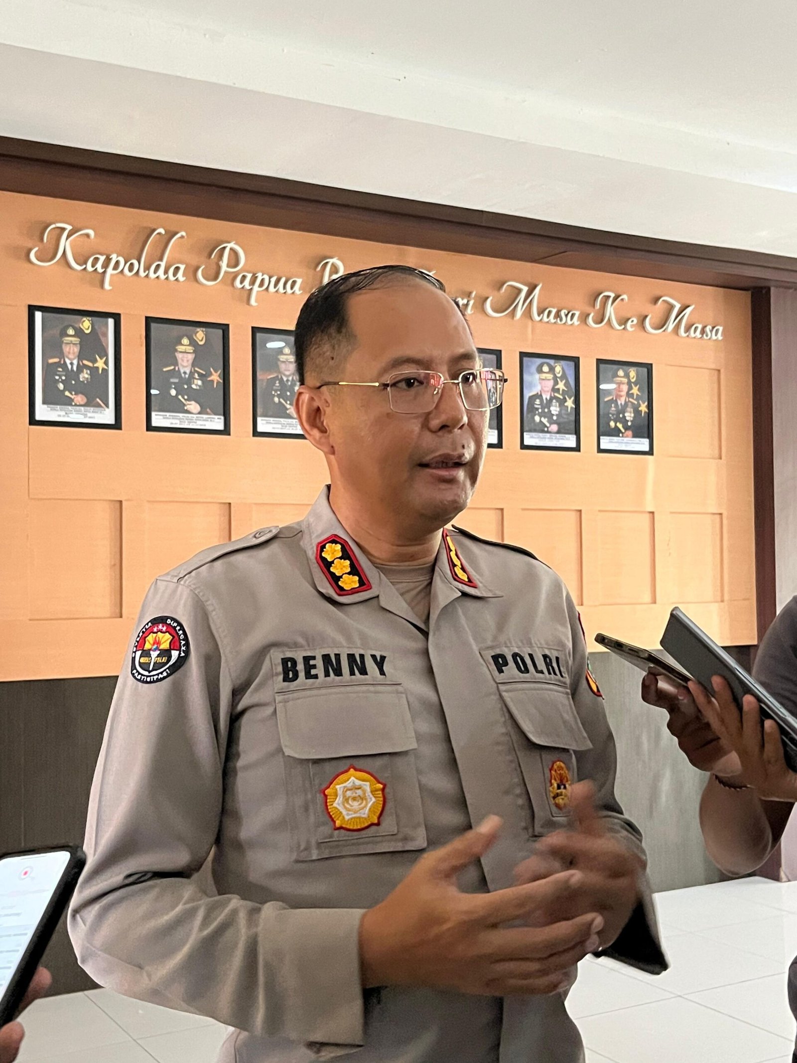 Kabid Humas Kombes Pol. Ignatius Benny Ady Prabowo, S.H., S.I.K., M.H