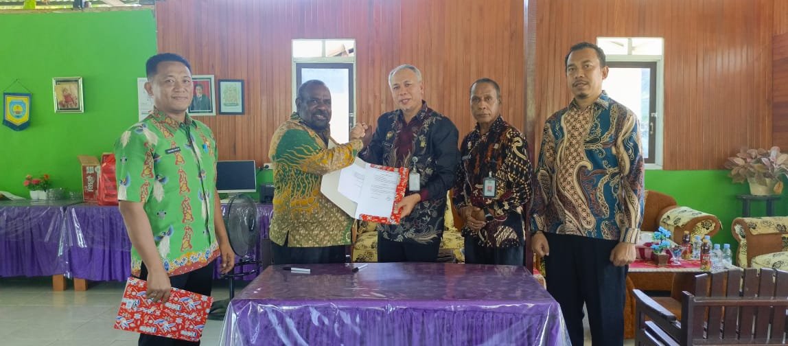 Penandatanganan PKS inovasi pengembangan Aplikasi Siwosi Proda