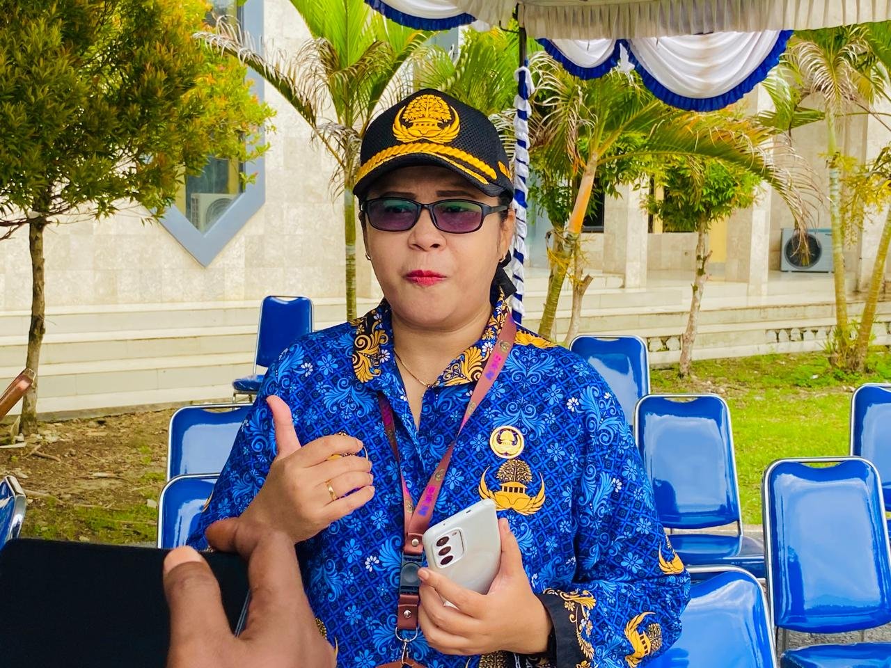 Kepala BKPSDM Kabupaten Kaimana Ona Lawata
