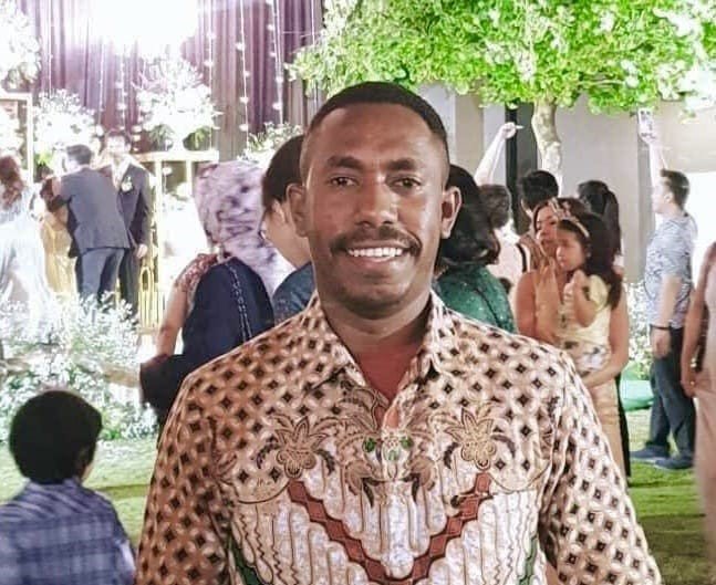 Ketua Panitia Pelaksana Natal Akbar Pemuda Kaimana, Abdulrahman Werfete