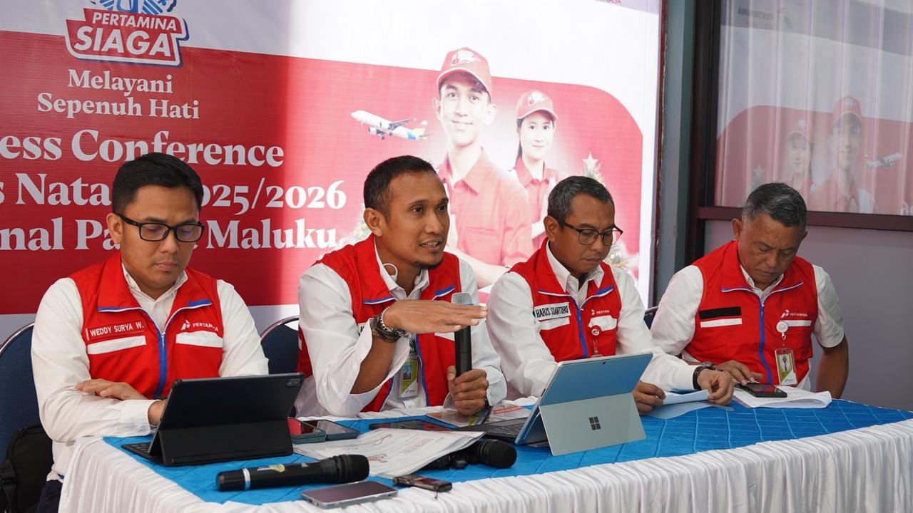 Pertamina Patra Niaga Regional Papua Maluku mengaktifkan Posko Satuan Tugas Natal 2025 dan Tahun Baru 2026 (Satgas Nataru)