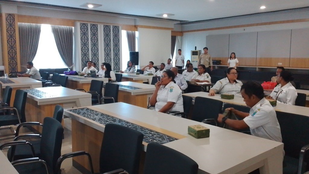 Suasana Sidang Majelis Kode Etik terhadap ASN Dinas Kesehatan Provinsi Papua Barat