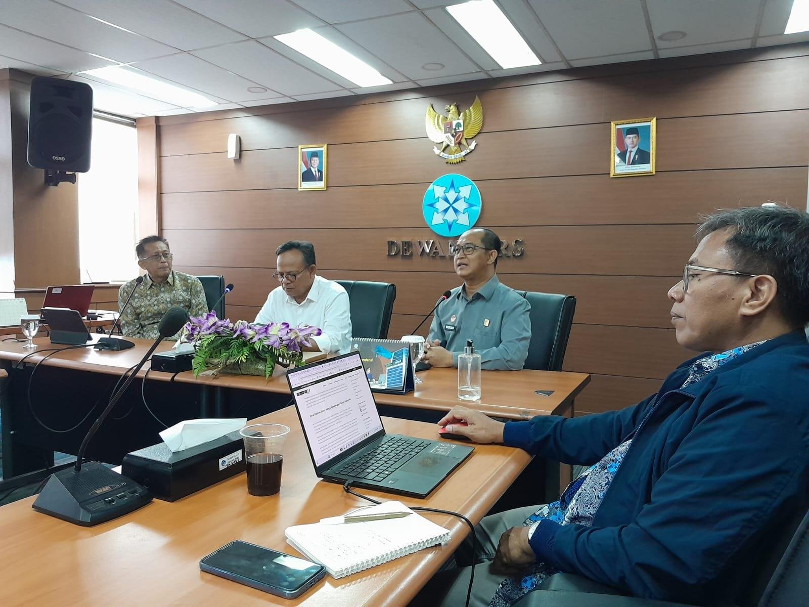 Dewan Pers menggelar diskusi bertajuk “Membaca Kasus Magdalene.id dari Kacamata Pers” di Gedung Dewan Pers, Jakarta Pusat
