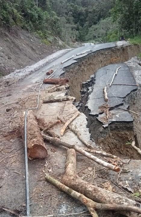 Ruas jalan yang menghubungkan Distrik Mokwam, Kabupaten Manokwari dan Kabupaten Pegunungan Arfak Ruas jalan yang menghubungkan Distrik Mokwam, Kabupaten Manokwari dan Kabupaten Pegunungan Arfak