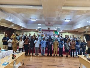 Gubernur Dominggus Mandacan pimpin rapat evaluasi perbaikan reklomendasi KPK