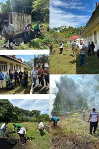 Kerja bakti ASN Pemprov Papua Barat di Pulau Mansinam