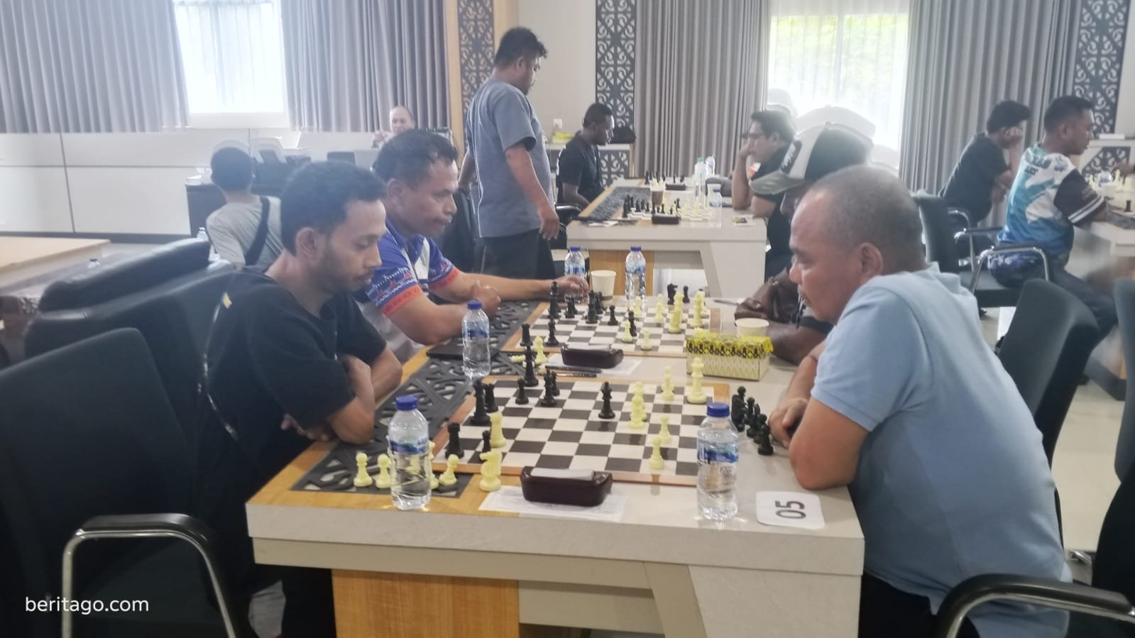 Lomba Catur antar OPD dalam rangka HUT ke 27 Pemprov Papua Barat