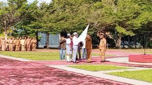 Pelepasan Calon Paskibraka asal Papua Barat menuju Jakarta