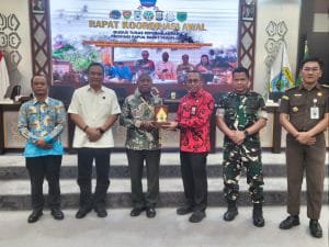 Rapat Koordinasi Awal Gugus Tugas Reforma Agraria Provinsi Papua Barat.