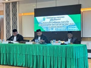 Sidang MP TGR Papua Barat atas tuntutan terhadap Direktur PT LPM.